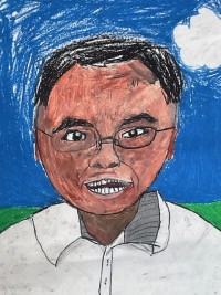 校長の顔（イラスト）