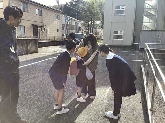 1年生のお世話