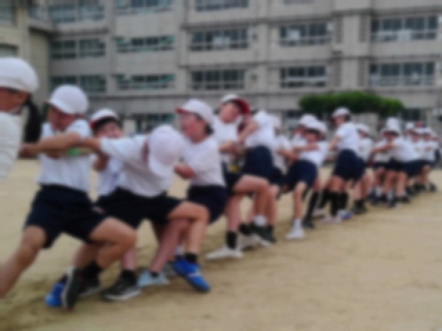 綱引き