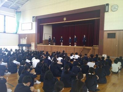 らっこモーニング（委員長決意）