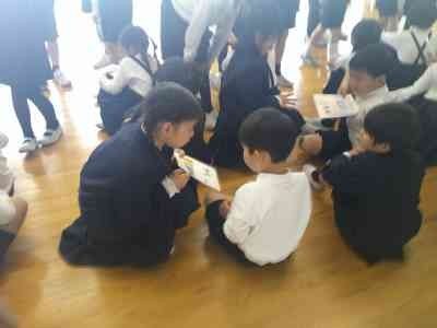 １年生となかよしの会③