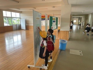 あいさつ玉入れ②