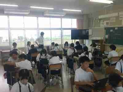 職業調べ発表