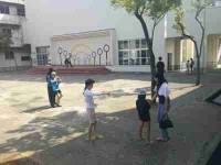 やすはら学級水遊び
