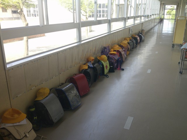 ５，６年生放送委員整理整頓
