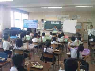 1年生鍵盤ハーモニカ講習会