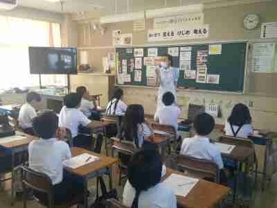 4年生歯科衛生学習