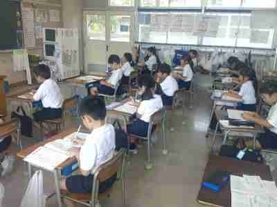２年１組研究授業①