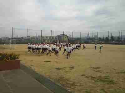 ６年生体力記録会①