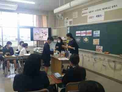 ６の２食育授業