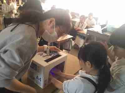 ２の２手洗い指導①