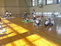２年生マット運動