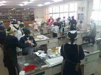 ５年１組調理実習