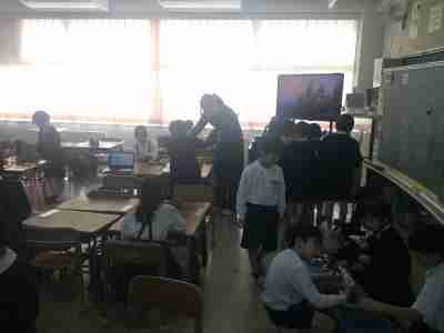 １年生リースづくり（仕上げ）