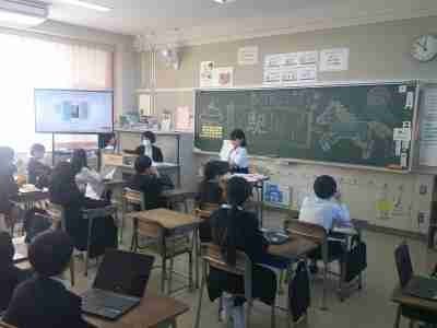 冬休みの課題発表（３の１）