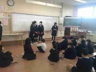 ６年生「６年生を送る会の出し物相談」
